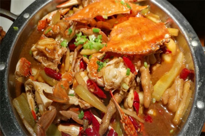 战斗力肉蟹煲